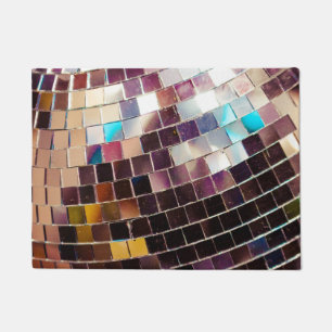 Paillasson Boule de disco en miroir