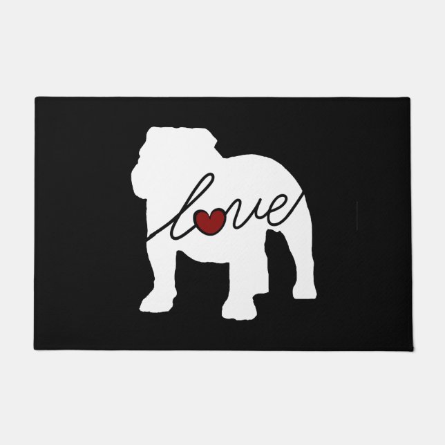 Paillasson Bouledogue anglais Loveq (Devant)