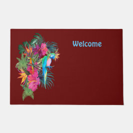 Paillasson Bouquet tropical Flora Paradise