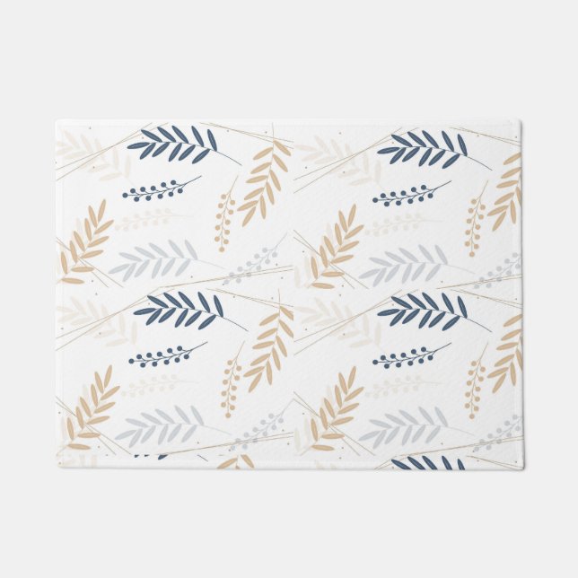 Paillasson branche florale (Devant)