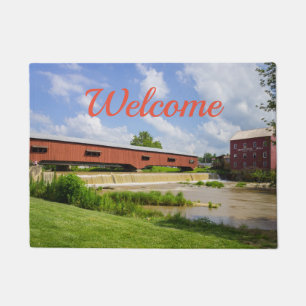 Paillasson Bridgeton Bridge Et Mill Welcome Doormat