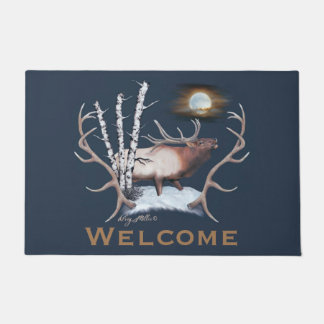 Paillasson Brouillonnement Bull Elk