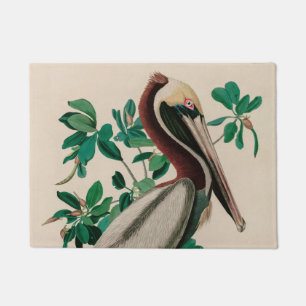 Paillasson Brown Pelican Birds of America Audubon Imprimer