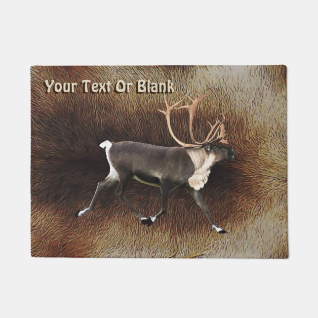 Paillasson Bull Caribou (Reindeer) (Devant)