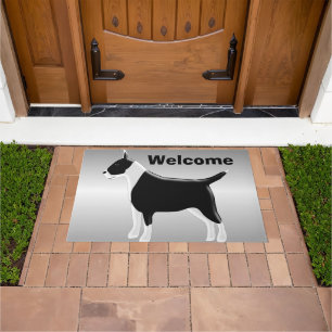Paillasson Bull Terrier Chien Design