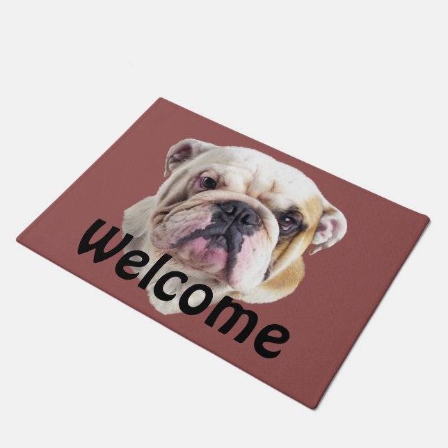 Paillasson Bulldog Head anglais (Incliné)