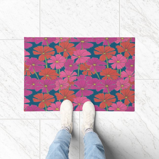 Paillasson Bushel of Bright Cosmos (Intérieur)