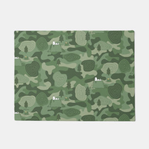 Paillasson cacahuètes   Camouflage Snoopy & Woodstock