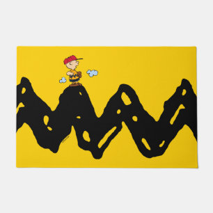 Paillasson cacahuètes Charlie Baseball Brown