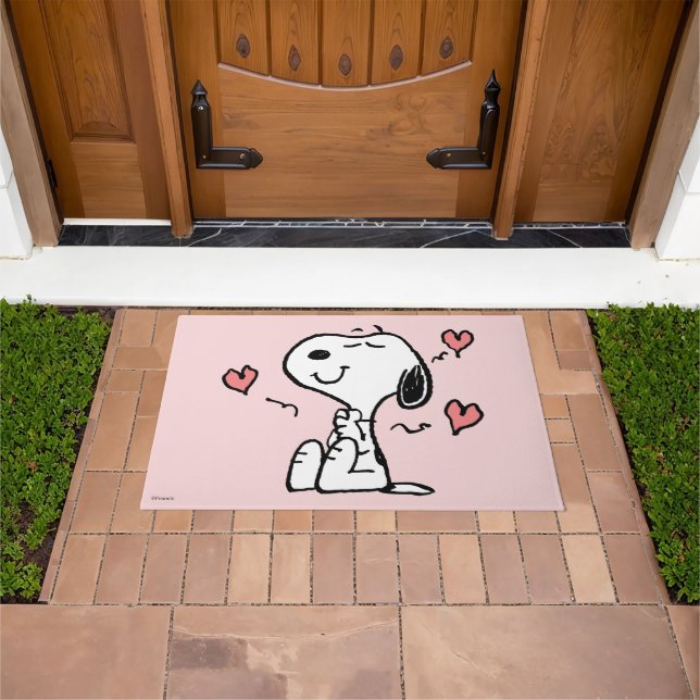 Paillasson cacahuètes | Coeurs de snoopy (De plein air)
