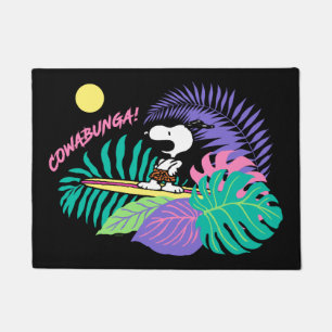 Paillasson cacahuètes   Cowabunga Snoopy