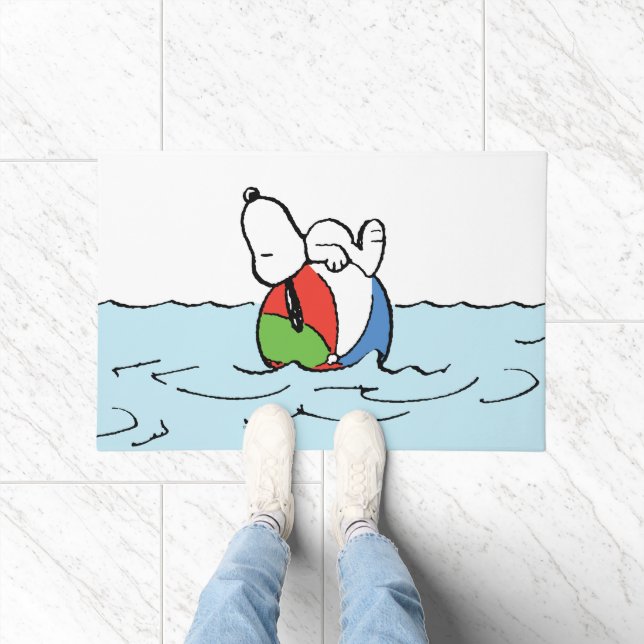Paillasson cacahuètes | Snoopy Beach Ball Beach (Intérieur)
