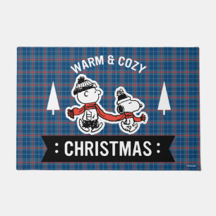 Paillasson cacahuètes   Snoopy & Charlie Brown Chaud & Cosy
