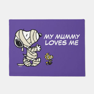Paillasson cacahuètes   Snoopy et Woodstock Mummies