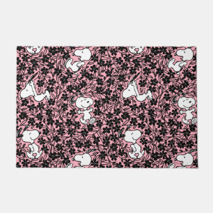 Paillasson cacahuètes Snoopy Flower Vine Motif