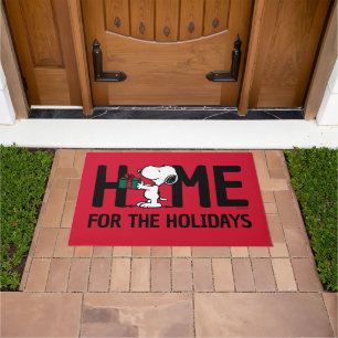 Paillasson cacahuètes   Snoopy Home pour les Fêtes