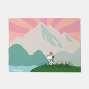 Paillasson cacahuètes   Snoopy Leader du Pack