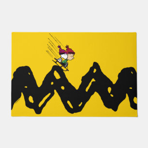 Paillasson cacahuètes   Snoopy & Linus Sled Ride