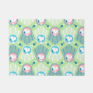 Paillasson cacahuètes   Snoopy Mint Green Deco Dreams Motif