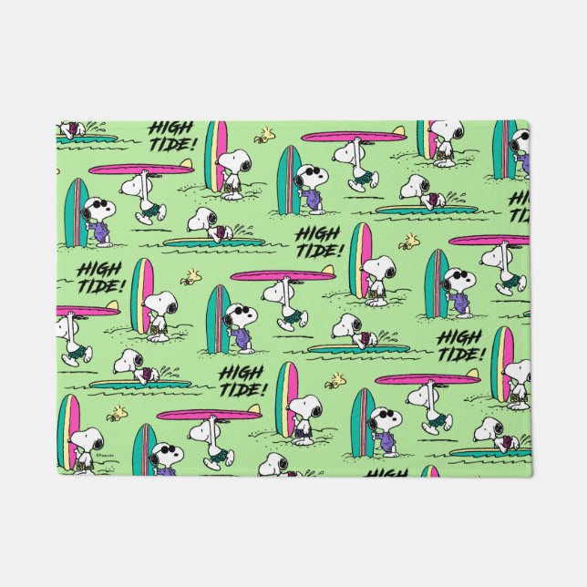 Paillasson cacahuètes | Snoopy Ocean High Tide Motif (Devant)