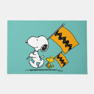 Paillasson cacahuètes   Snoopy & Woodstock
