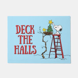 Paillasson cacahuètes Snoopy & Woodstock Arbre de Noël
