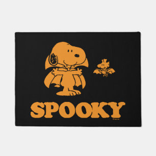 Paillasson cacahuètes Snoopy & Woodstock Éffrayant