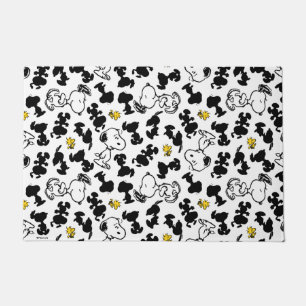 Paillasson cacahuètes   Snoopy & Woodstock Shadow Motif