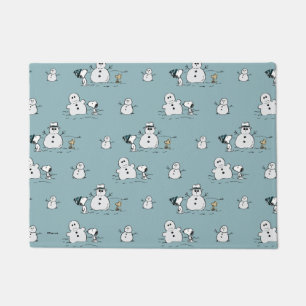Paillasson cacahuètes Snoopy & Woodstock Winter Break Motif