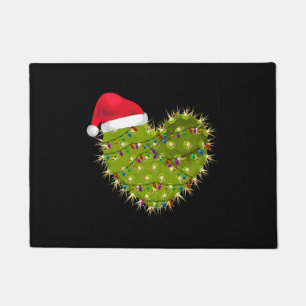Paillasson Cactus Coeur Noël