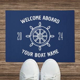 Paillasson Cadeau Bienvenue à Bord pour les propriétaires de 