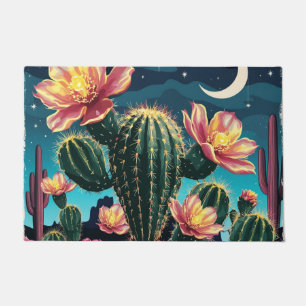 Paillasson Cadeau de cactus nocturne