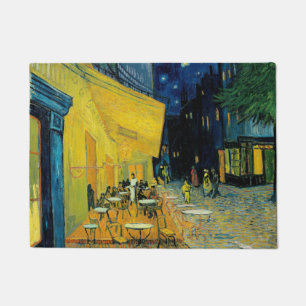 Paillasson Café Terrasse en soirée