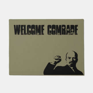 Paillasson Camarade bienvenu Lénine Doormat