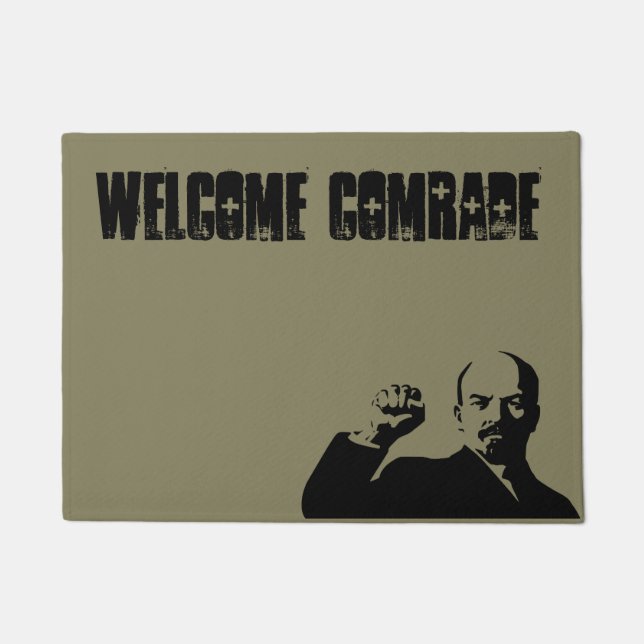 Paillasson Camarade bienvenu Lénine Doormat (Devant)