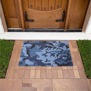 Paillasson Camouflage bleu marine, Militaire, Armée