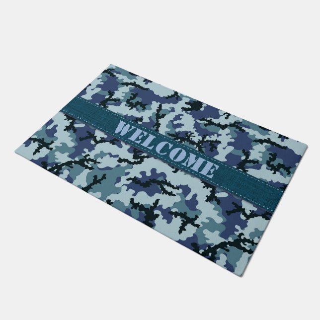 Paillasson Camouflage de la marine (Incliné)