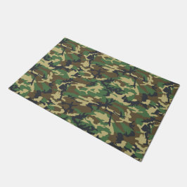 Paillasson Camouflage Woodlands en plein air Cadeau