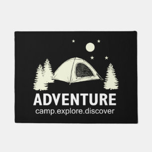 Paillasson Camp d'aventure Explorez et découvrez