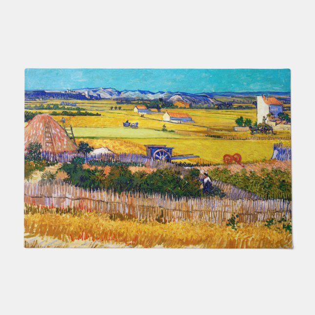 Paillasson Campagne d'automne, Van Gogh (Devant)