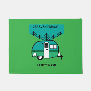 Paillasson Campers Joyeux Caravane Drôle Caravanes Deux Tones