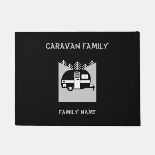 Paillasson Campers Joyeux Caravane Drôle Caravanes Deux Tones