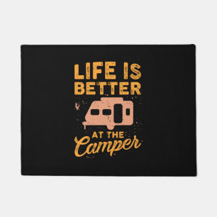 Paillasson Camping - La Vie Est Meilleure Au Camper