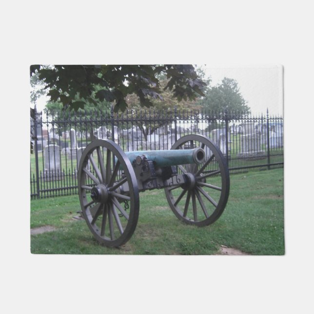 Paillasson Canon de guerre civile (Devant)
