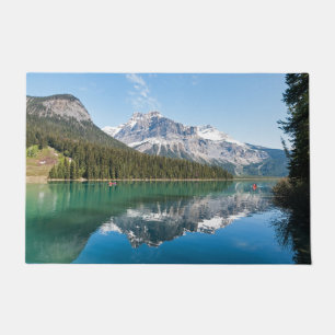 Paillasson Canot sur le célèbre lac Emerald - Yoho NP, Canada
