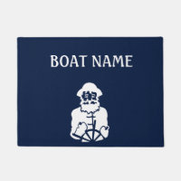 Capitaine - Mat à quai personnalisé