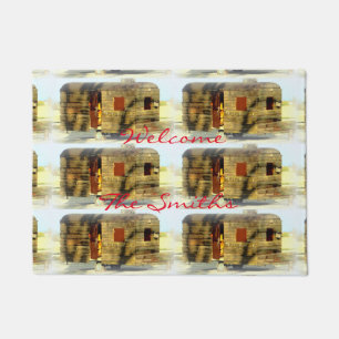 Paillasson Caravane gitane patinée Thunder_Cove toute couleu