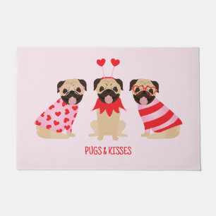 Paillasson Carlins Et Baisers De Bons Chiens Carlins