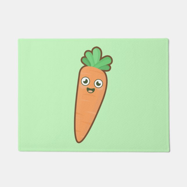 Paillasson Carotte de Kawaii (Devant)