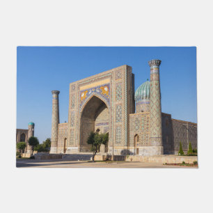 Paillasson Carré Registan au coucher du soleil - Samarkand, O